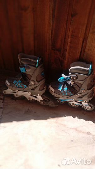 Роликовые коньки детские раздвижные