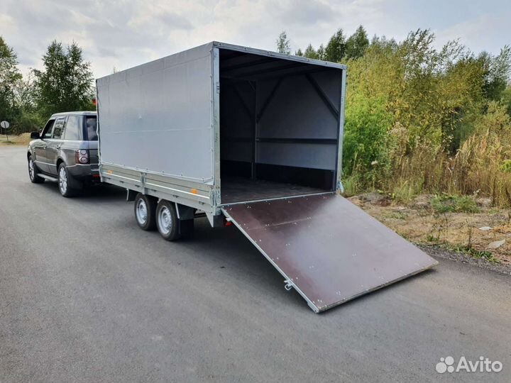 Прицеп Саранский под два снегохода