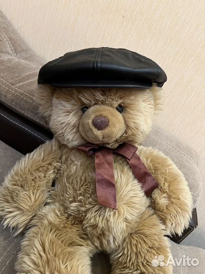 Мужская кожаная кепка