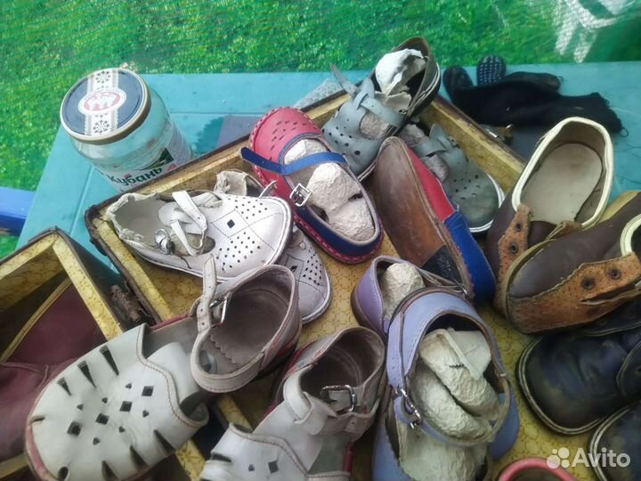 Коллекция Обувь детская. СССР винтаж