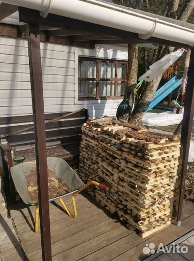 Дрова колотые