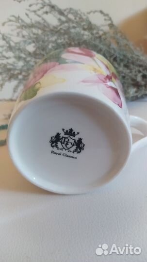 Фарфоровая кружка новая RC