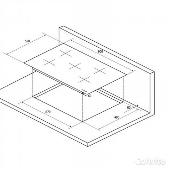Индукционная варочная панель Kuppersberg IMS 901