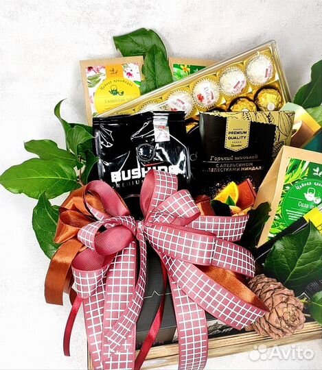 Подарочная корзина премиум