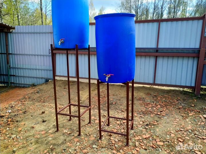 Бочка пластиковая с краном