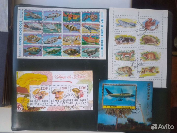 Почтовые марки(блоки)