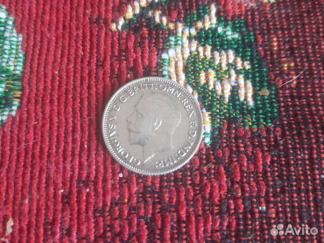 6 пенсов 1930 года. Английское серебро