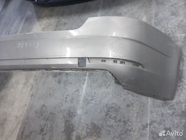 Задний бампер на skoda octavia a7 3 рест
