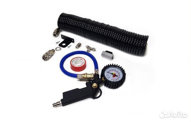 Комплект для подкачки колес с быстроразъемом Рапид