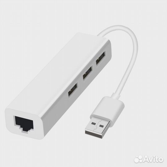 USB сетевая карта + hub