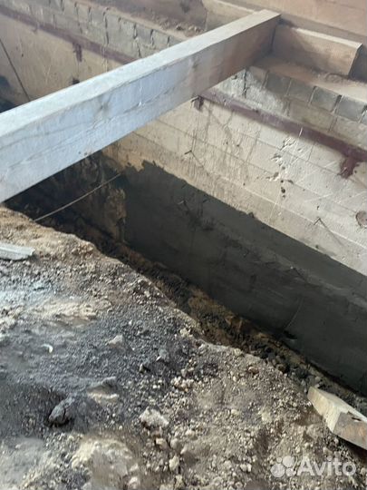 Ремонт, гидроизоляция, усиление фундаментов, цокол