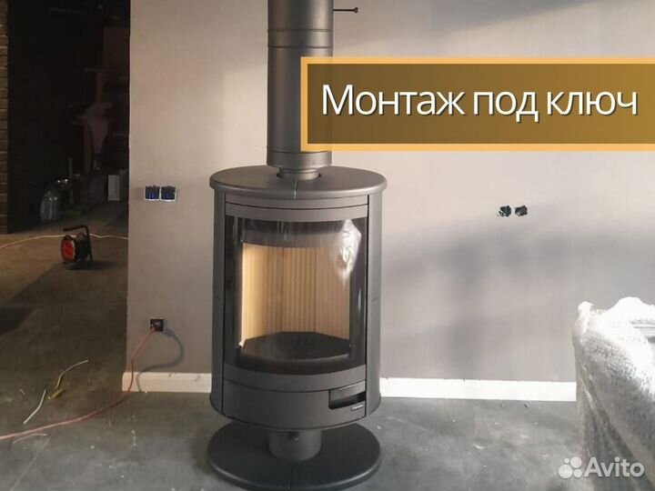 Монтаж печи и дымохода