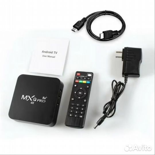 Тв приставка Android SMART TV WiFi 5G 4K