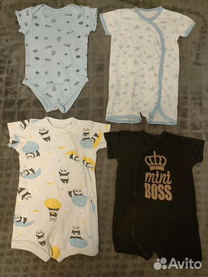 Детские вещи для мальчика 74-80 размер пакетом