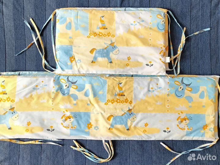 Бортики в детскую кроватку