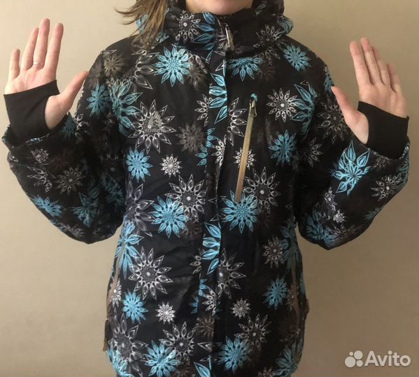 Куртка горнолыжная, сноубордическая, женская