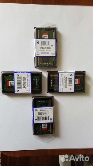 Оперативная память Kingston SO-dimm DDR3,DDR4