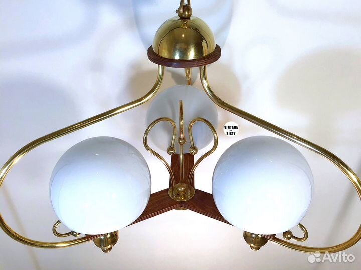 Люстра винтажная Польша 70-е гг
