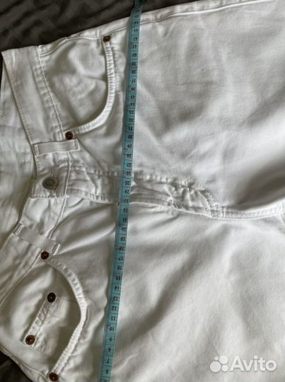 Шорты джинсовые mustang белые