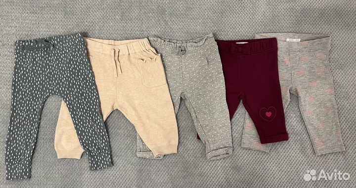 Пакет вещей для девочки от 3 мес