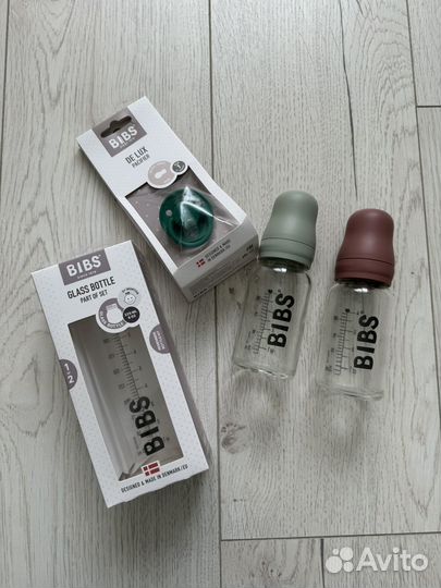 Бутылочки и соска Bibs оригинал комплект