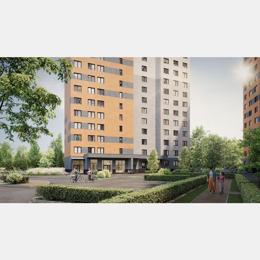 2-к. квартира, 50,7 м², 14/19 эт.