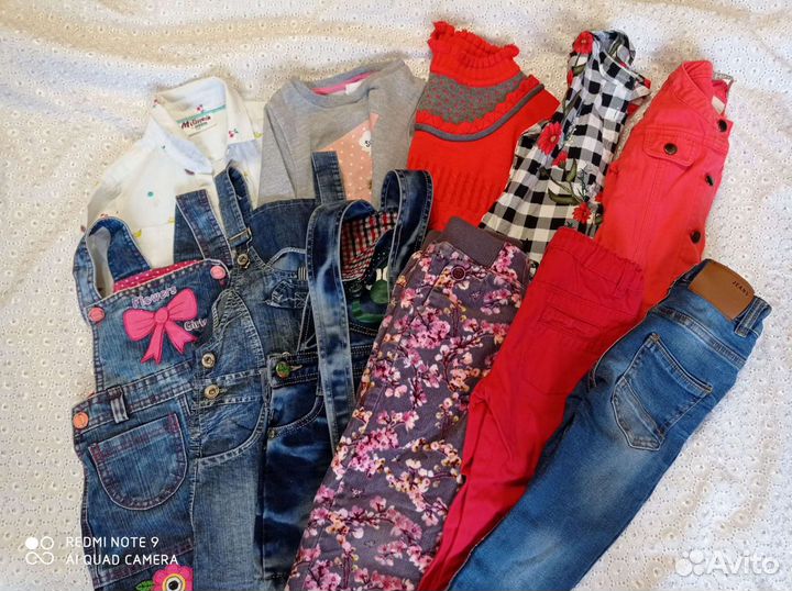 Пакет вещей на девочку 92-98р