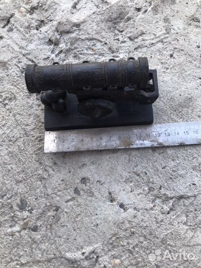 Царь пушка Касли 1975 г чугунная