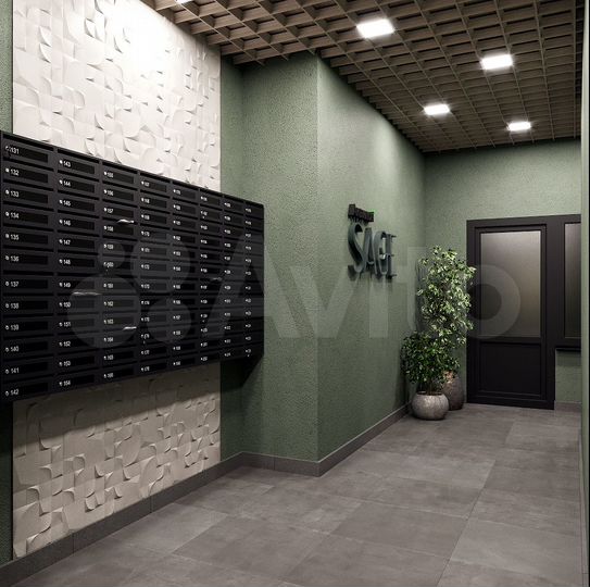 3-к. квартира, 58,1 м², 9/16 эт.