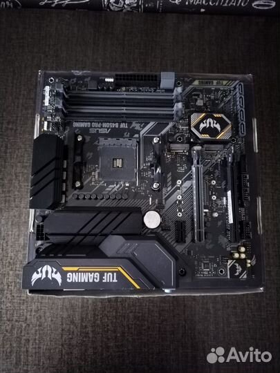 Материнская плата asus tuf b450m-pro gaming