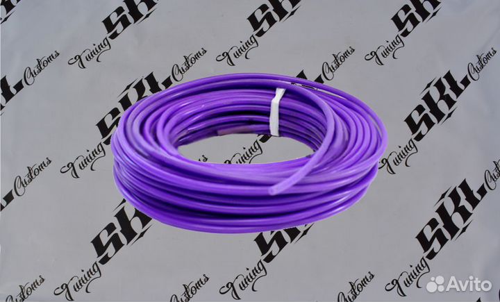 Шланг силиконовый фиолетовый 4*7