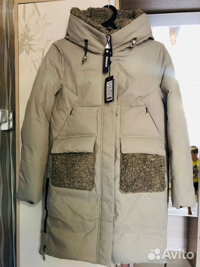 Пуховик зимний женский 48 50 теплый
