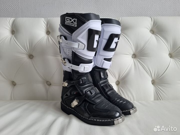 Эндуро Мотоботы Gaerne GX 1 Goodyear Black White