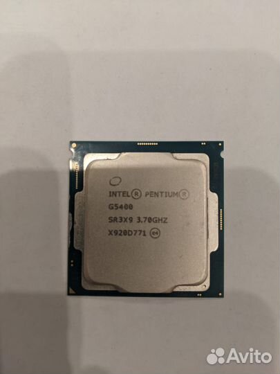 Процессор intel pentium gold g5400