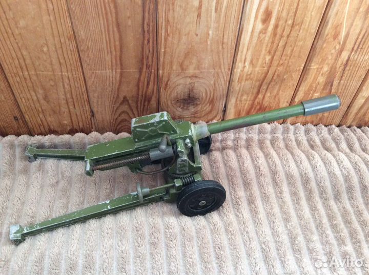 Игрушка пушка СССР