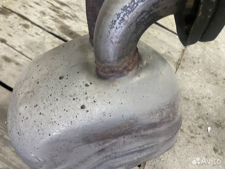 Двойной выхлоп глушитель modellistа vitz scp 90