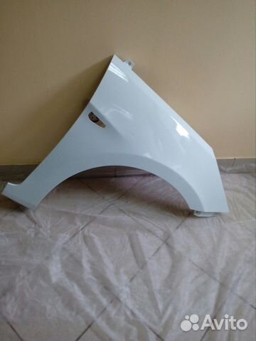 Крыло переднее Hyundai Solaris в цвет