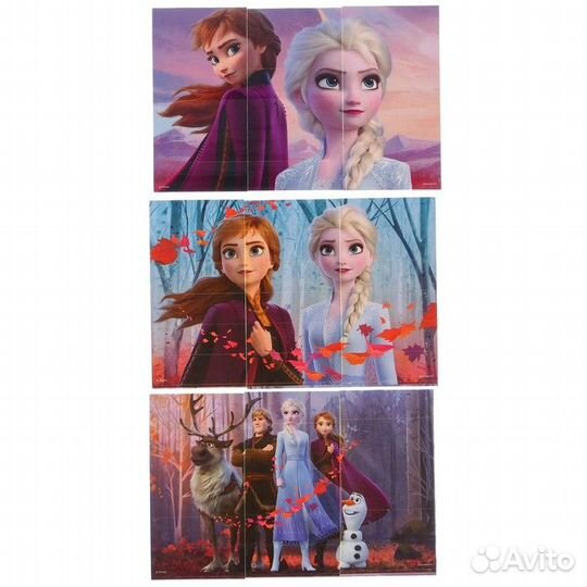 Падающая башня + пазлы, Холодное сердце