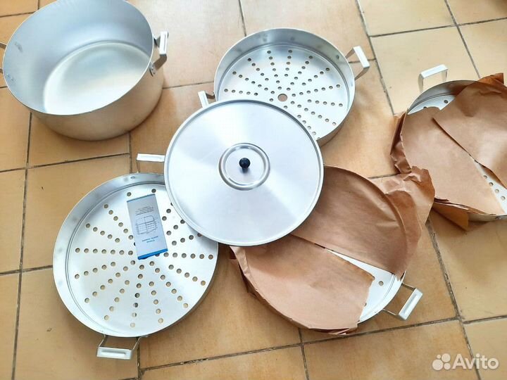 Мантоварка 13 литров 4 секции