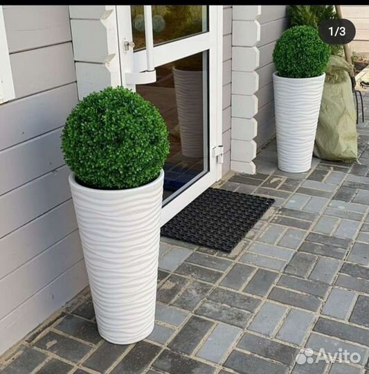 Искусственные растения самшитовые шары