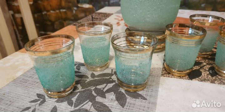 Графин стопки СССР