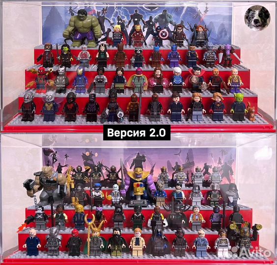 Коллекция минифигурок Lego Marvel Infinity Saga