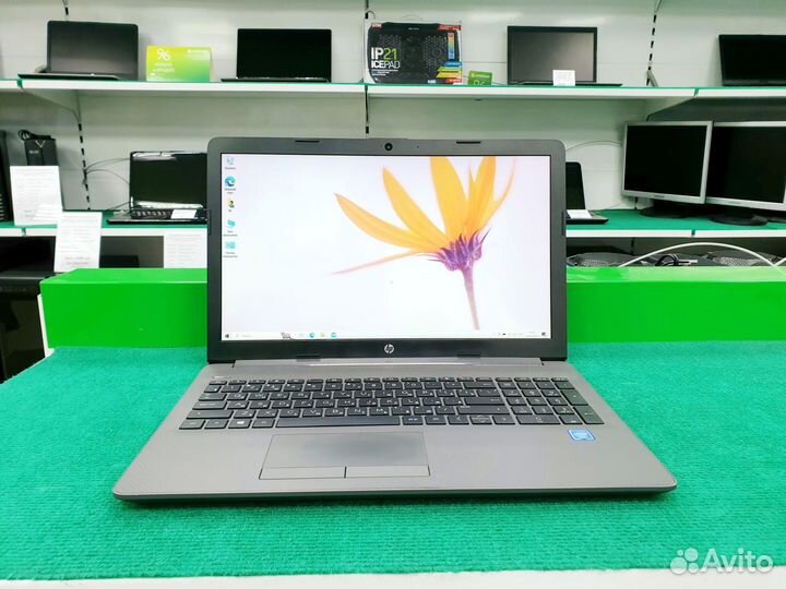 Ноутбук HP для работы современный SSD FHD