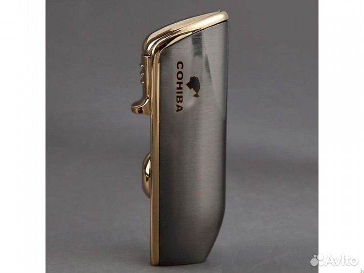 Зажигалка с пробойником cohiba