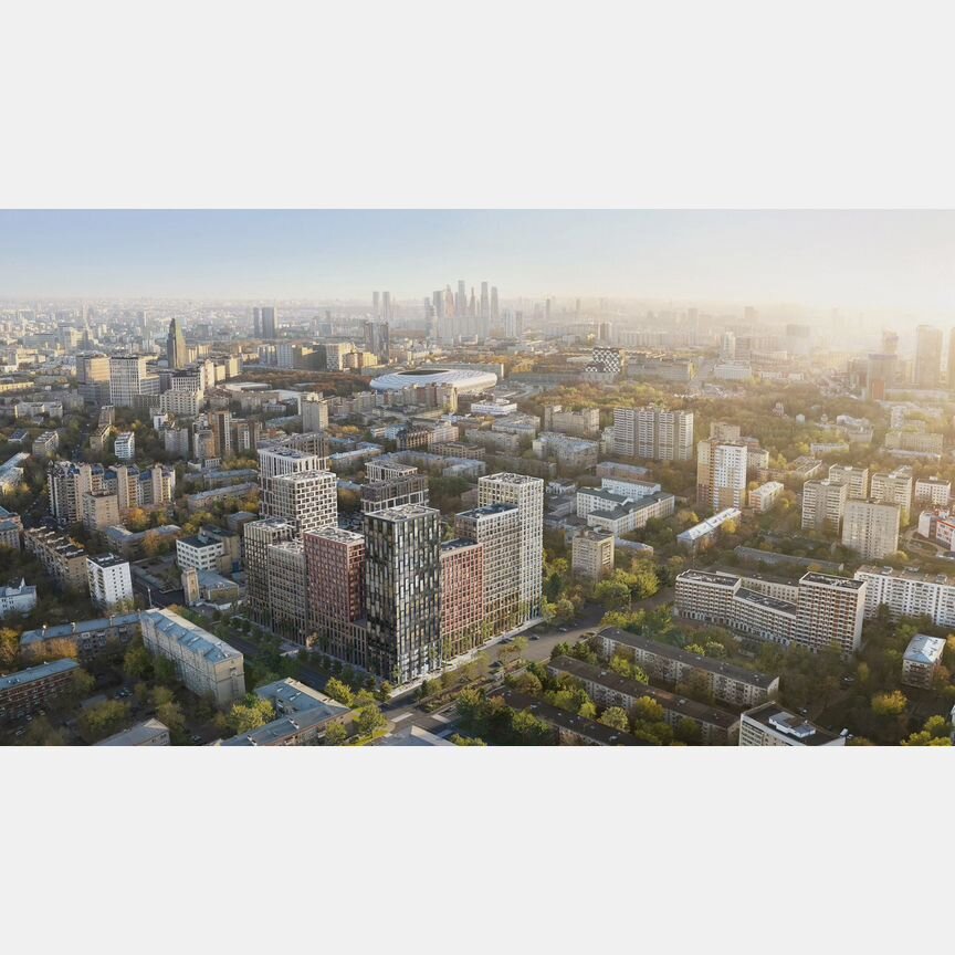 1-к. квартира, 51,7 м², 12/25 эт.