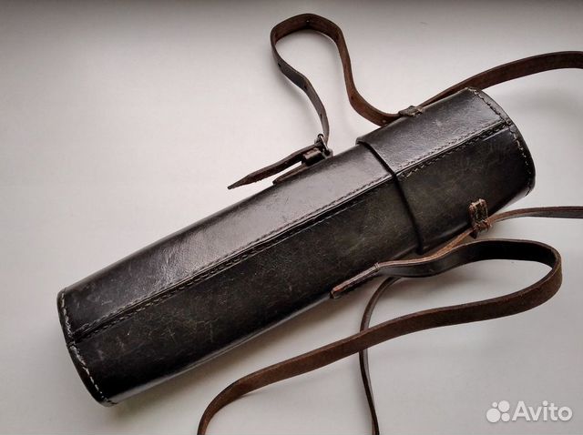 Кожаный кофр от прицела, оптики для охоты.#2