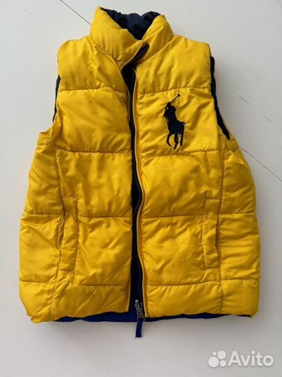 Жилетка ralph lauren оригинал для мальчика 5 лет