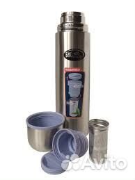 Термос у/г 0,75л. пробка с ситечком (biostal)