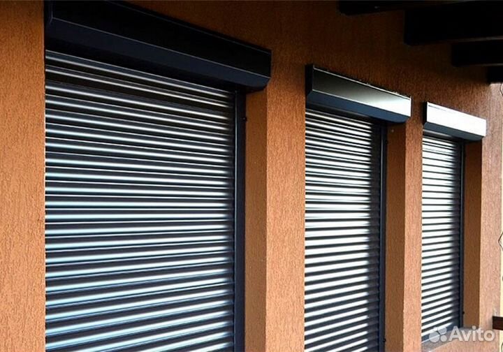 Рольставни противопожарные на окна