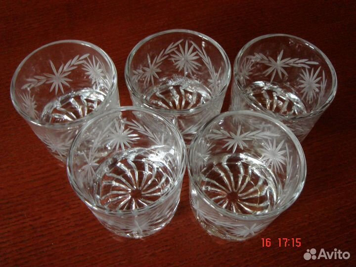 Хрустальные рюмки СССР